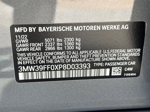 Used 2023 BMW 330e w/ Driving Assistance Package image 36