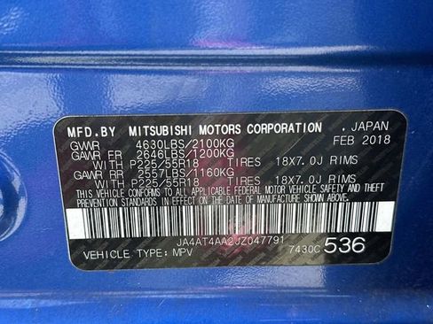 Used 2018 Mitsubishi Eclipse Cross LE AWD/4WD image 33