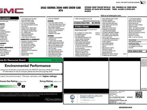 Used 2022 GMC Sierra 3500 AT4 w/ AT4 Premium Plus Package AWD/4WD image 4