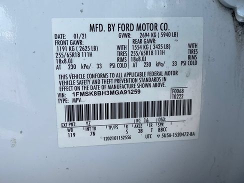 Used 2021 Ford Explorer 4WD image 26