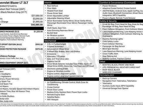 New 2026 Chevrolet Blazer LT w/ Convenience Package AWD/4WD image 11