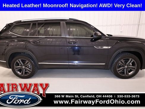 Used 2022 Volkswagen Atlas SEL R-Line AWD/4WD image 1