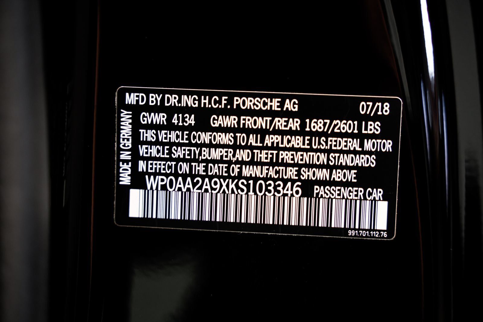 Used 2019 Porsche 911 Carrera T RWD image 42