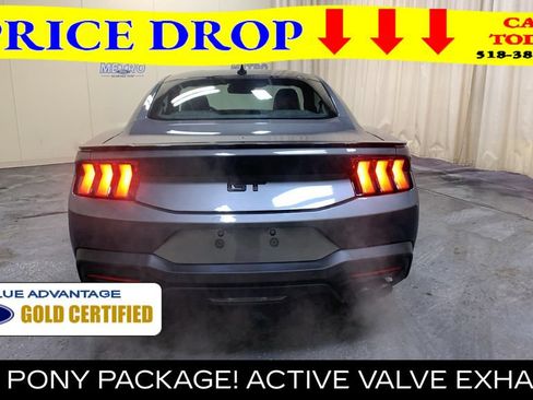 Certified 2025 Ford Mustang GT Premium w/ Mustang Nite Pony Package RWD image 4