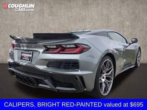Used 2023 Chevrolet Corvette Z06 w/ Chrome Exterior Badge Package image 8