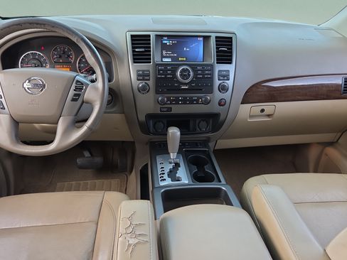 Used 2015 Nissan Armada Platinum w/ 2nd Row Captain Seat Package RWD image 12