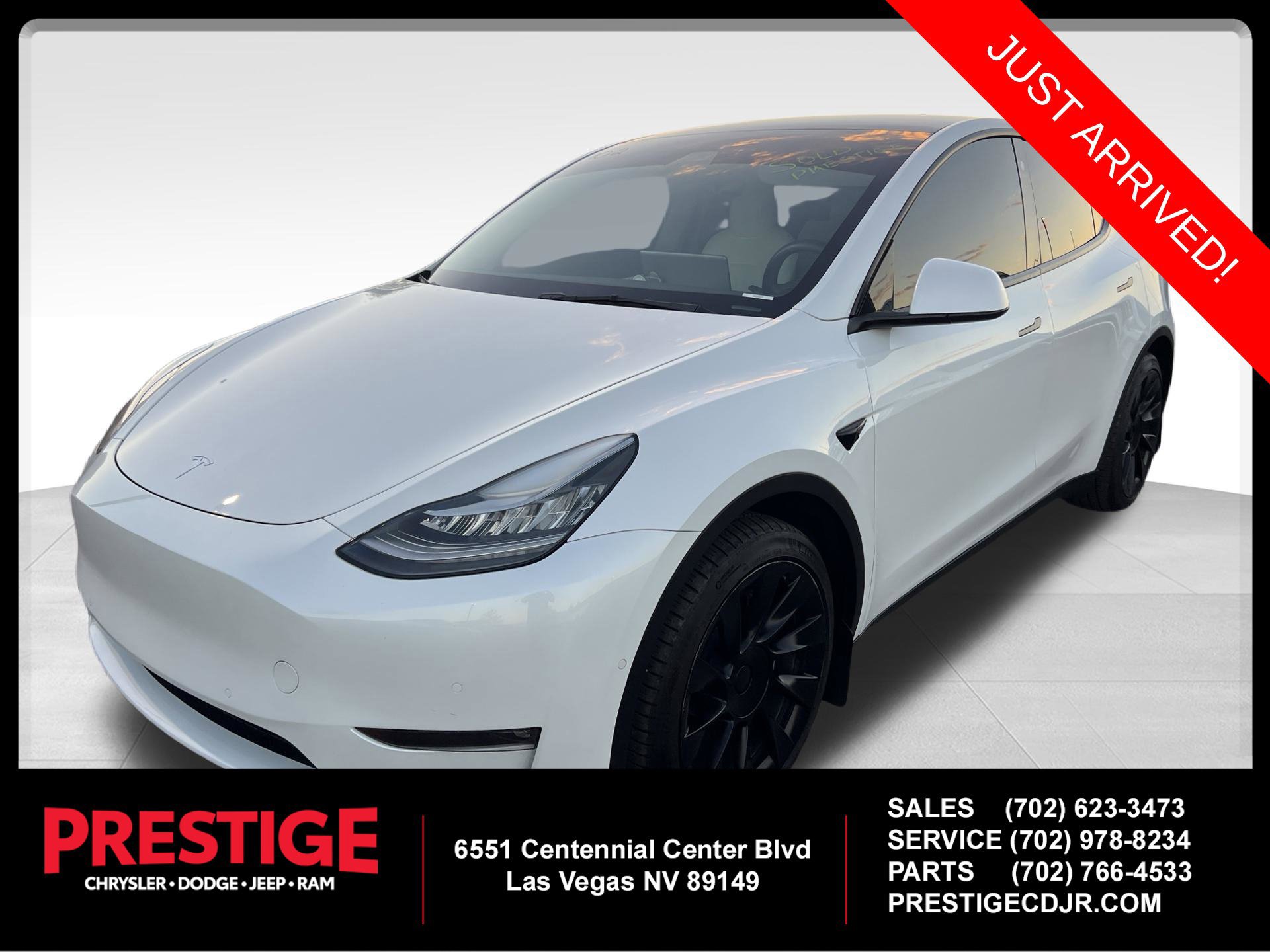 Used 2021 Tesla Model Y Long Range AWD/4WD image 1