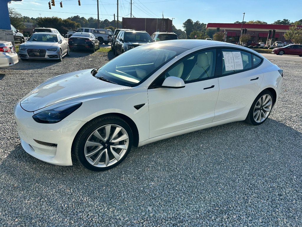 Used 2021 Tesla Model 3 Long Range AWD/4WD image 1