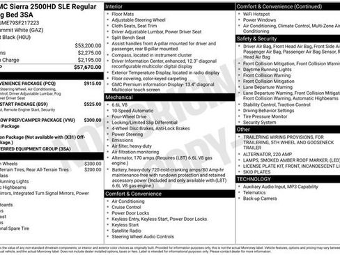Certified 2025 GMC Sierra 2500 SLE w/ SLE Convenience Package AWD/4WD image 4