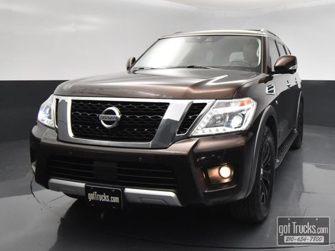 Used 2018 Nissan Armada Platinum w/ Captain Seat Package RWD image 46