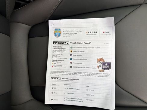 Used 2023 Subaru Crosstrek 2.5i Sport image 41