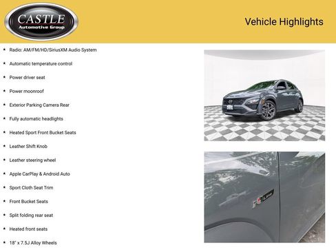Used 2023 Hyundai Kona N Line w/ Cargo Package AWD/4WD image 4