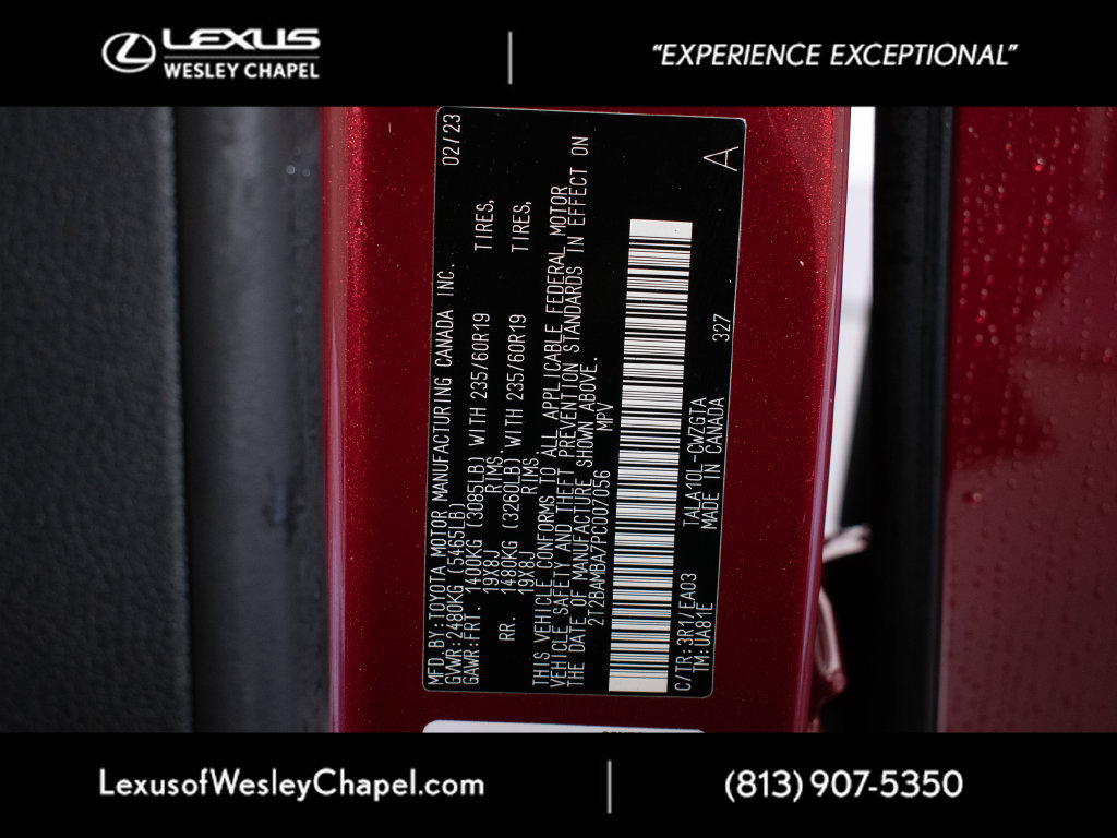 Certified 2023 Lexus RX 350 FWD w/ Accessory Package (Z1) image 24