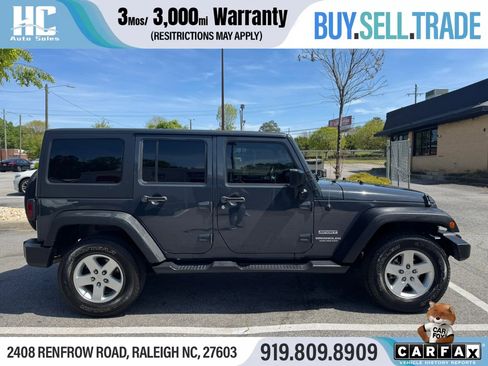 Used 2017 Jeep Wrangler Unlimited Sport w/ Quick Order Package 24S image 6