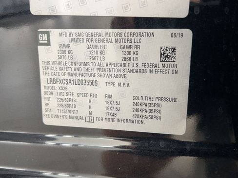 Used 2020 Buick Envision Essence w/ LPO, Cargo Package image 19