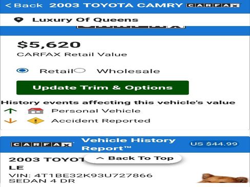 Used 2003 Toyota Camry LE image 38