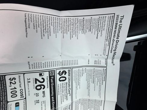 Used 2023 BMW M240i xDrive Coupe w/ Premium Package image 26