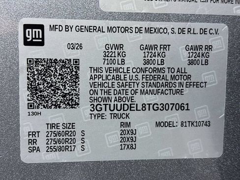 New 2026 GMC Sierra 1500 SLT w/ SLT Premium Plus Package AWD/4WD image 33
