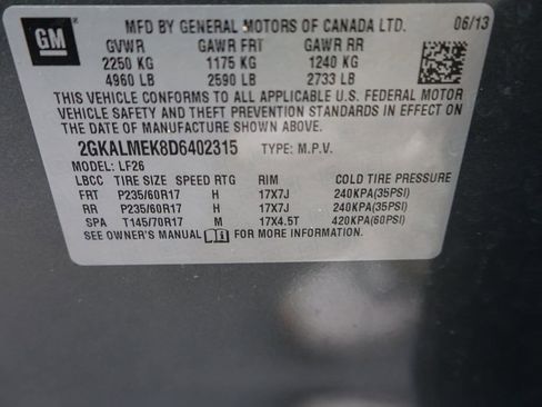 Used 2013 GMC Terrain SLE image 37