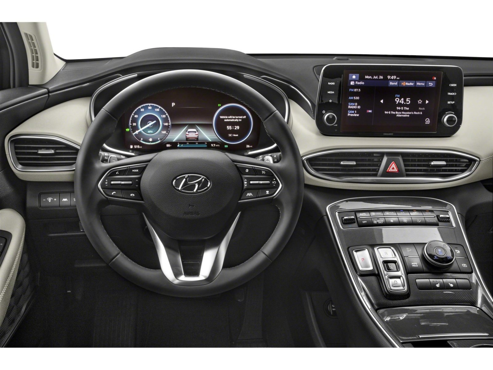 Used 2021 Hyundai Santa Fe Blue w/ Cargo Package AWD/4WD image 4
