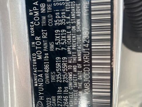 Used 2024 Hyundai Tucson SEL AWD/4WD image 16