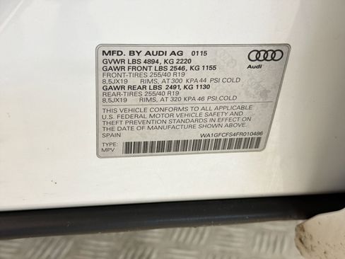 Used 2015 Audi Q3 2.0T Prestige w/ Prestige Package AWD/4WD image 18