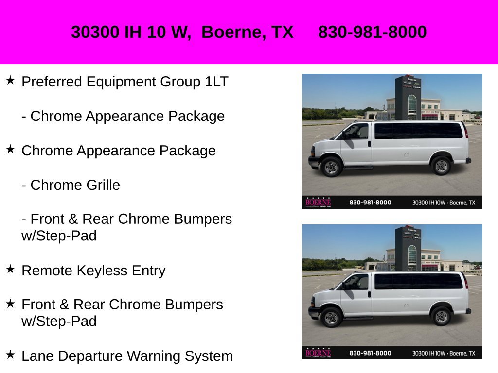 Used 2025 Chevrolet Express 3500 LT w/ LT Preferred Equipment Group RWD image 19
