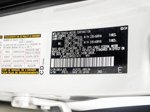 Used 2024 Lexus NX 300h AWD w/ Vision Package image 39