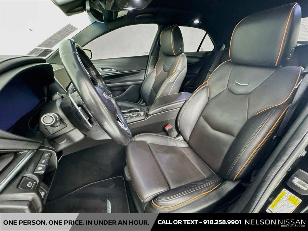Used 2021 Cadillac CT4 V w/ Technology Package RWD image 22