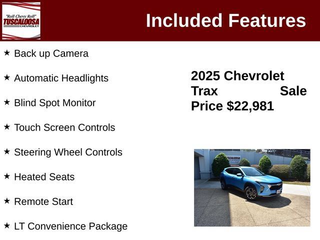 Used 2025 Chevrolet Trax LT w/ Driver Confidence Package FWD image 6