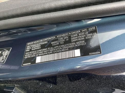 New 2026 Volvo XC90 B6 Plus w/ Protection Package Premier AWD/4WD image 14