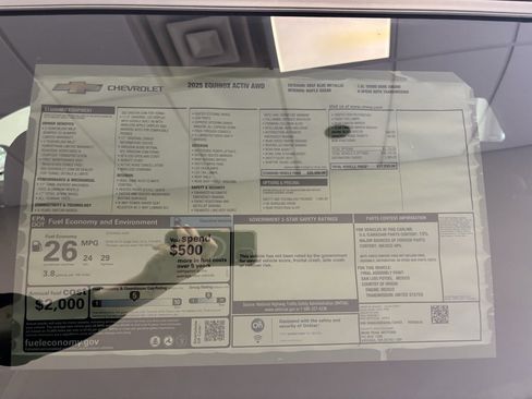 Certified 2025 Chevrolet Equinox ACTIV w/ Safety and Technology Package image 28