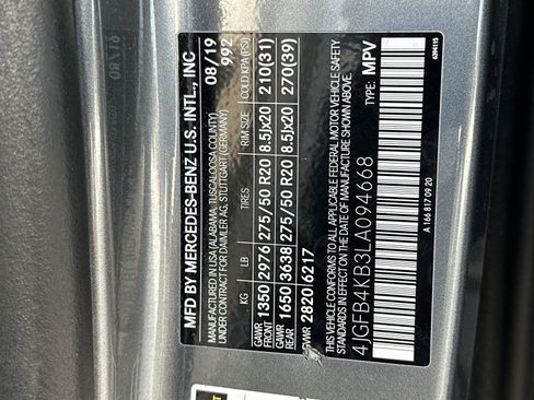 Used 2020 Mercedes-Benz GLE 350 GLE 350 w/ AMG Line Exterior image 25