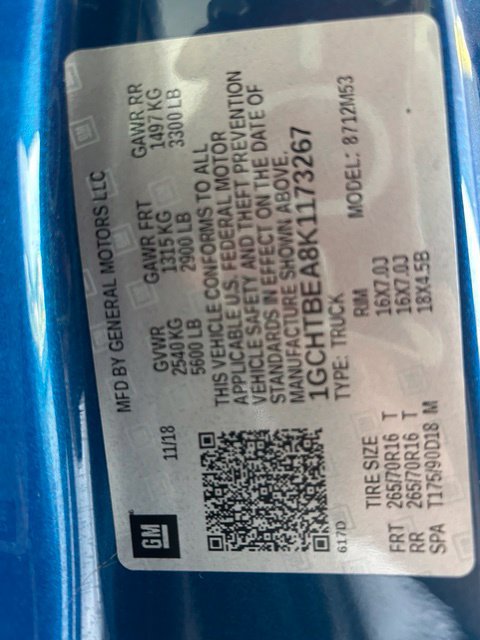 Used 2019 Chevrolet Colorado W/T w/ WT Convenience Package AWD/4WD image 26