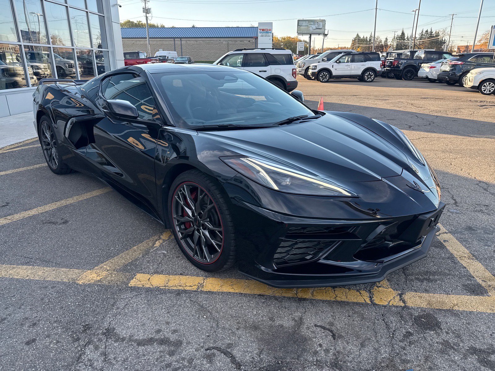 Used 2024 Chevrolet Corvette Stingray Preferred Cpe w/ Z51 Performance Package RWD image 8