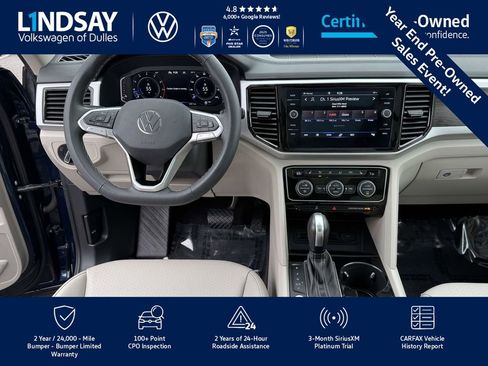 Certified 2022 Volkswagen Atlas SE image 11