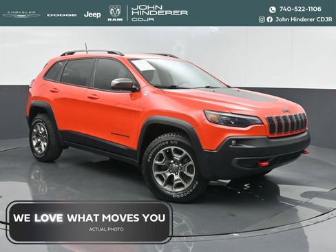 Used 2021 Jeep Cherokee Trailhawk w/ Technology Group image 1