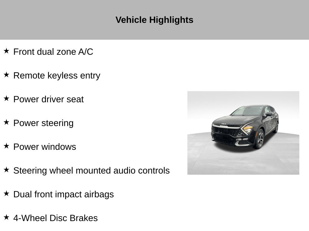 Certified 2024 Kia Sportage EX FWD image 28
