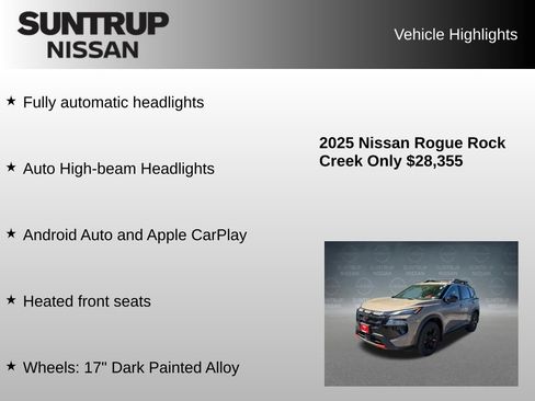 Used 2025 Nissan Rogue SV AWD/4WD image 16