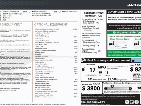 Used 2024 McLaren 750S RWD image 28