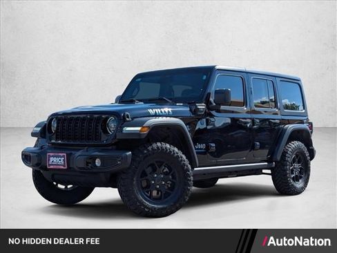 Used 2025 Jeep Wrangler Unlimited Sport S 4xe AWD/4WD image 1