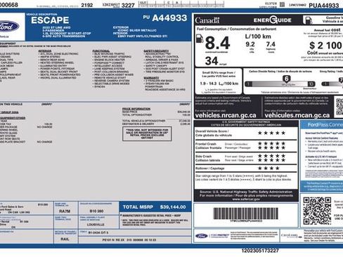 Used 2023 Ford Escape ST-Line AWD/4WD image 47