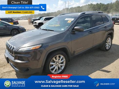 Used 2017 Jeep Cherokee Limited FWD image 1