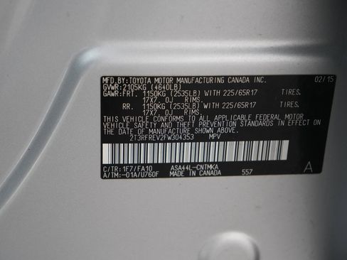 Used 2015 Toyota RAV4 XLE AWD/4WD image 26