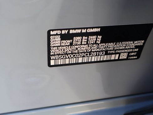 Used 2023 BMW M8 Gran Coupe xDrive Competition w/ M Carbon Exterior Package image 55