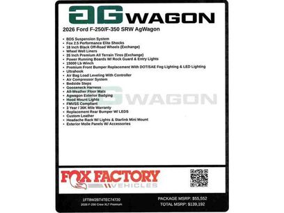 New 2026 Ford F250 XLT w/ XLT Premium Package