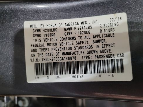 Used 2016 Honda Accord LX image 33