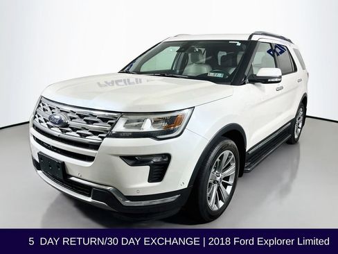Used 2018 Ford Explorer Limited w/ Equipment Group 301A AWD/4WD image 4