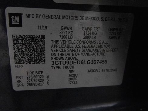 Used 2020 GMC Sierra 1500 SLT w/ SLT Premium Plus Package image 42