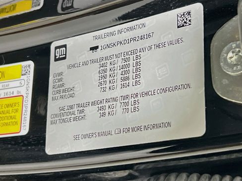 Used 2023 Chevrolet Tahoe Z71 AWD/4WD image 33